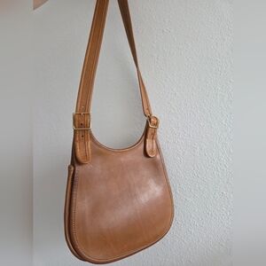 SOLD On Another Platform!Vintage Coach Saddle Bag NyC 70s-80s